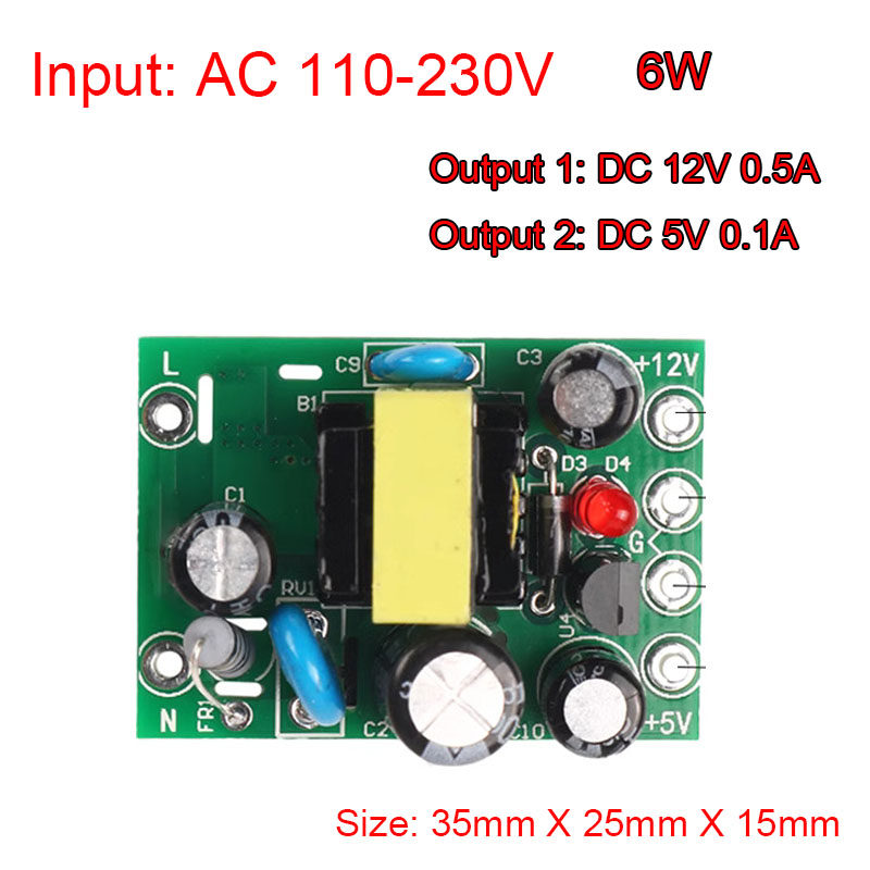 Dual Output Isolated Switching - Smps Power Supply recension och pris
