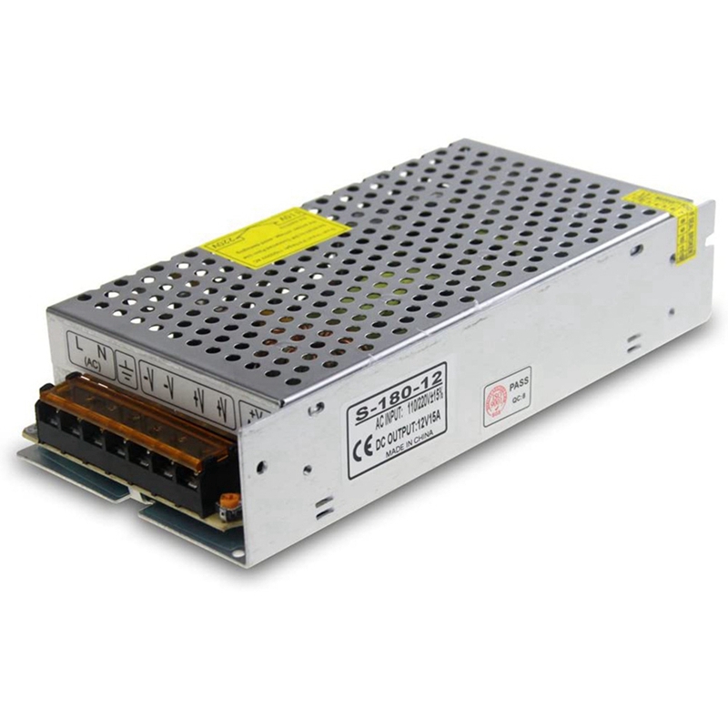 DC 12V 15A 180W Power Supply T - Power Supply 12V recension och pris