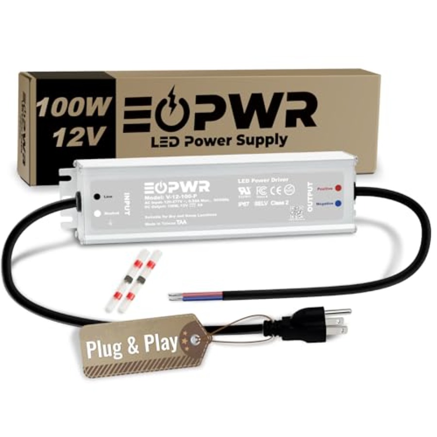 LED Driver Waterproof IP67 Pow - Ac Power Supply recension och pris