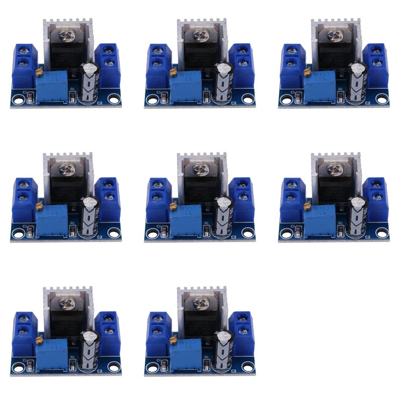 8X LM317 DC-DC 1.5A 1.2-37V Ad - Pc Power Supply recension och pris